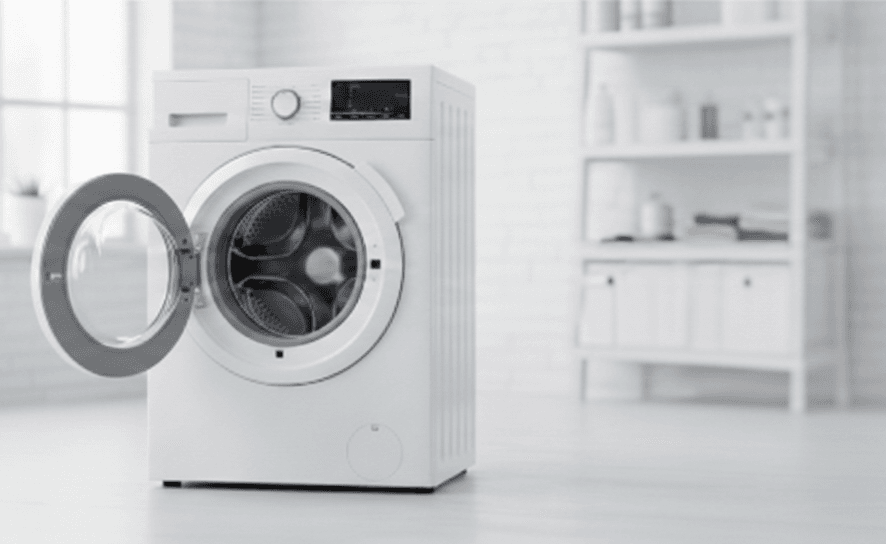 Técnico Servibaires revisando lavarropas